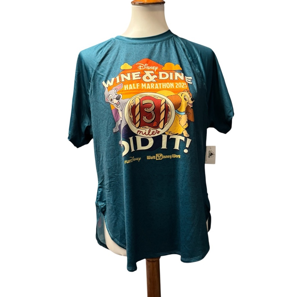 Run Disney Wine & Dine 2025 Half Marathon Finisher Shirt